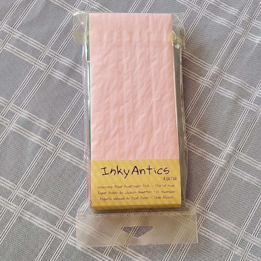 Inky Antics Honeycomb Paper Assortment Pack - 4pc.